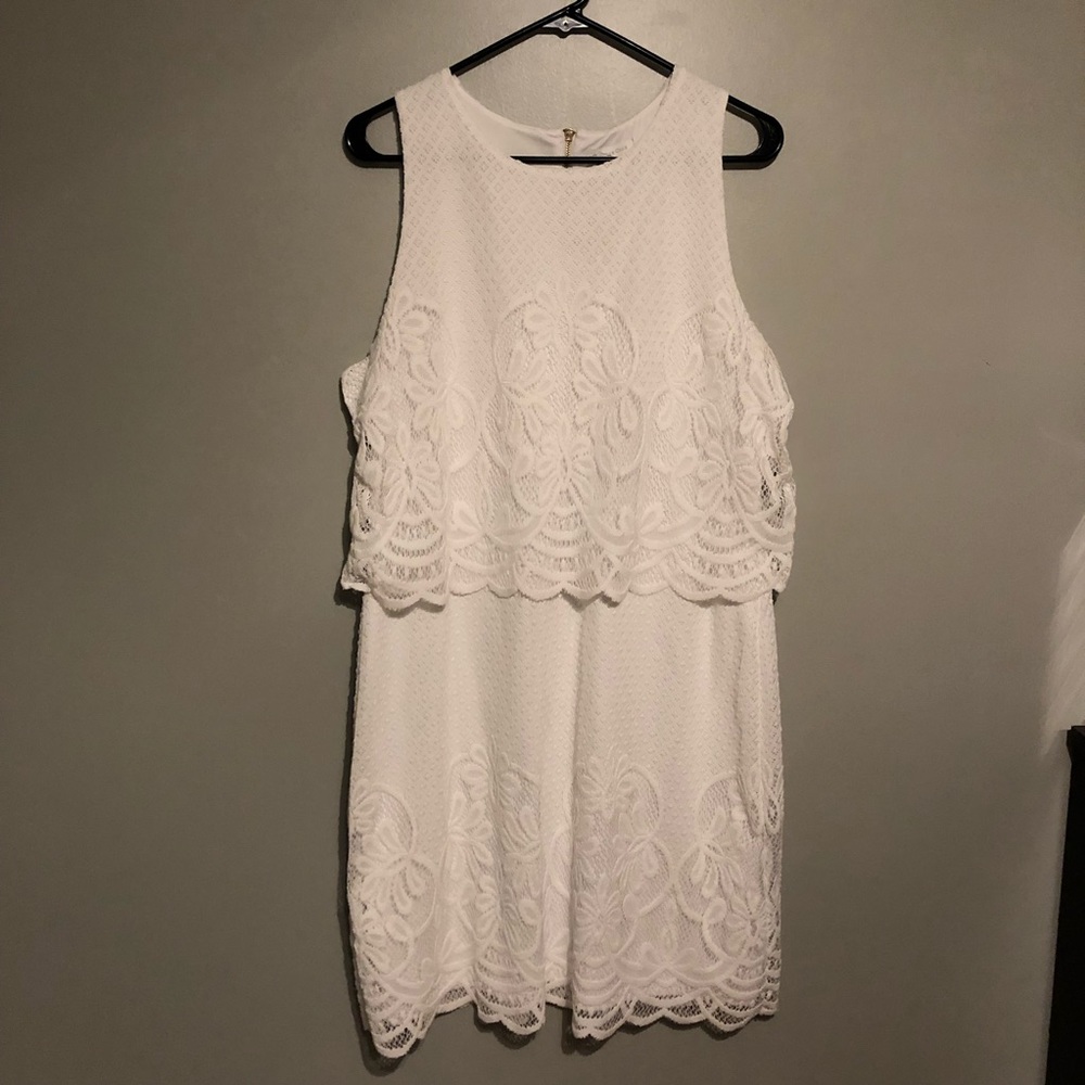 White charter club dress